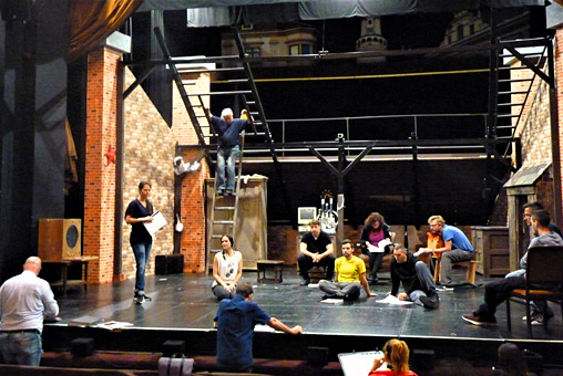 A padls prbja a Soproni Petfi Sznhzban